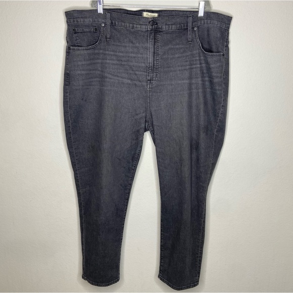 Madewell The Perfect Vintage Crop Jeans  Lunar Wash - Picture 2 of 8